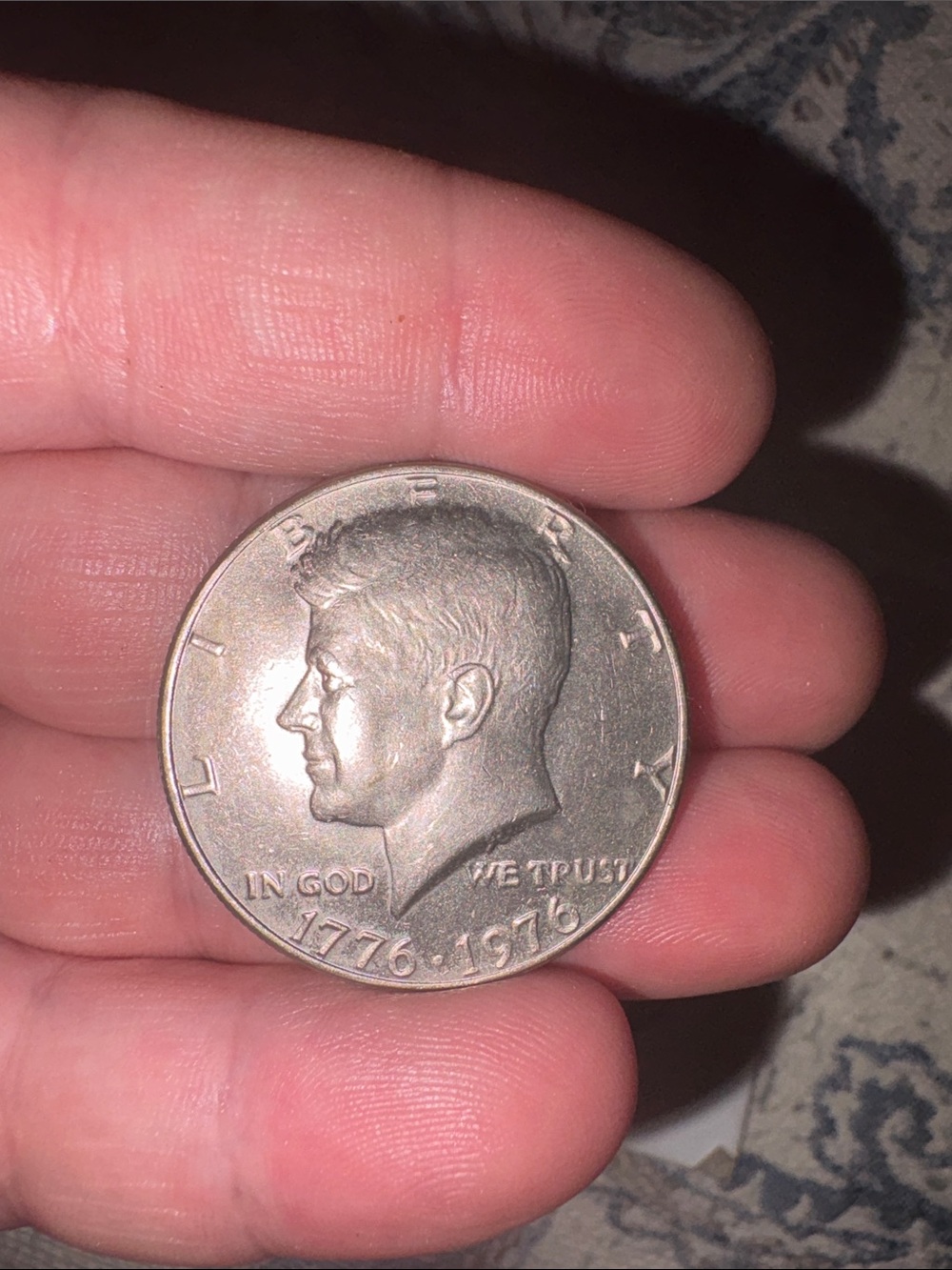 1976 Kennedy Bicentennial half dollar